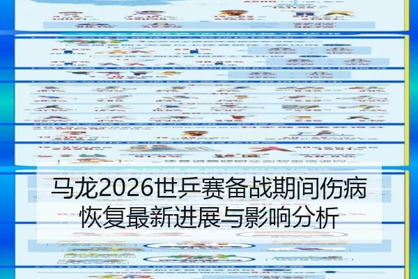 马龙2026世乒赛备战期间伤病恢复最新进展与影响分析